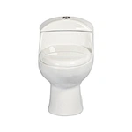 One piece toilet Bone color ceramic Sanitary ware Siphonic S trap 300mm home decor bathroomdecor